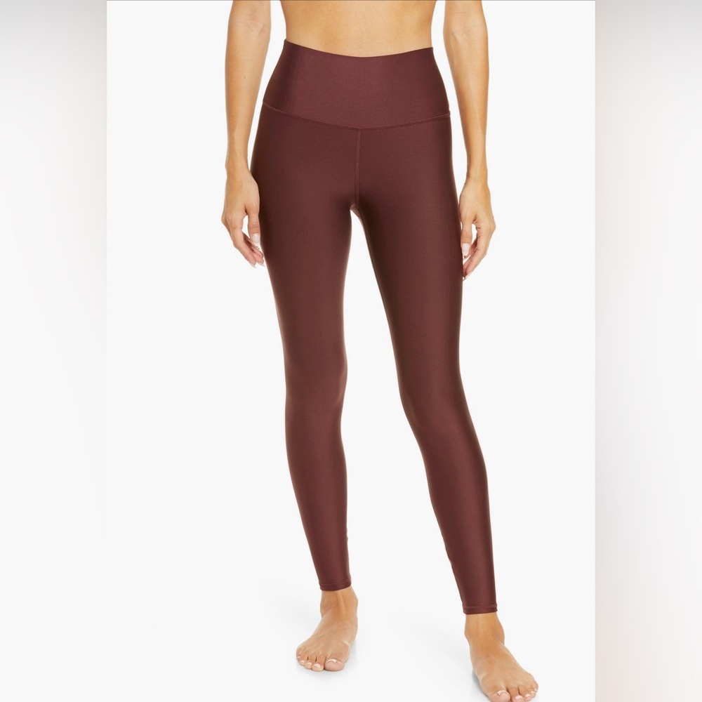 ALO Yoga AirLift High Waist 7/8 Leggings, Cherry Cola